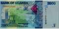 Uganda 2000 2021 UNC P-50/f